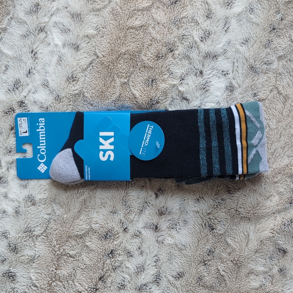 Columbia Ski Slope Over-the-Calf Medium Weight Socks